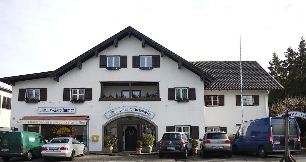 Landgasthof Zum Brueckenwirt Штарнберг Екстер'єр фото